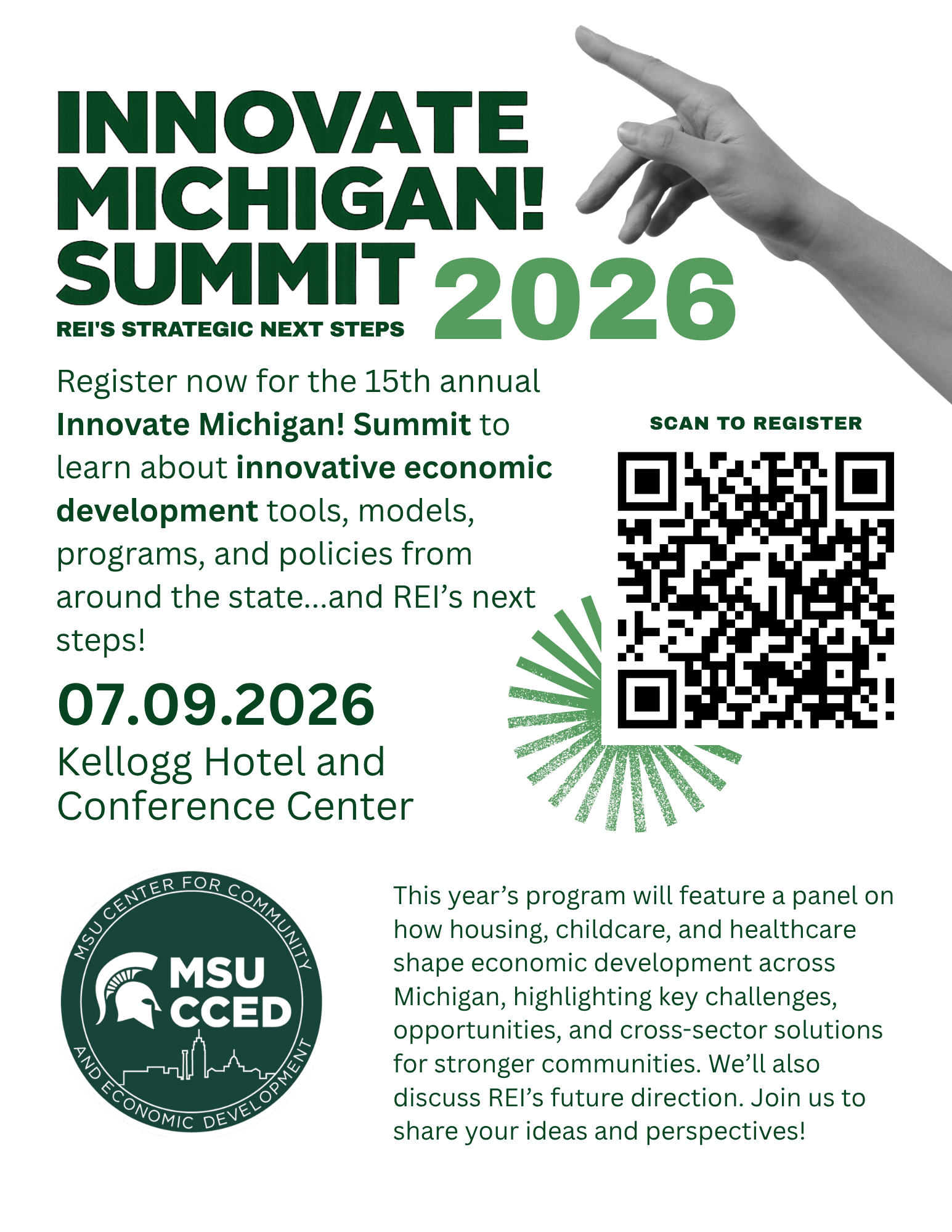Register now for the 2026 Innovate Michigan! Summit